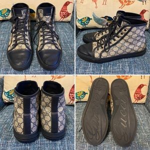 Gucci Men’s California Canvas High Top Sneaker